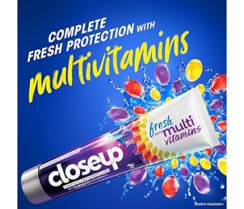 CLOSEUP FRESH MULTIVITAMINS TOOTHPASTE